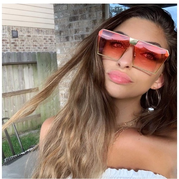 Uv400 Vintage Square Sunglasses